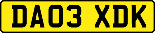 DA03XDK