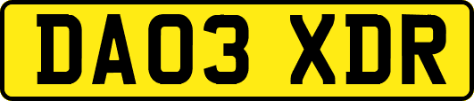DA03XDR
