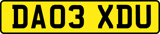 DA03XDU