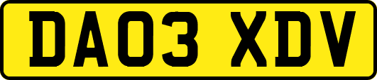 DA03XDV