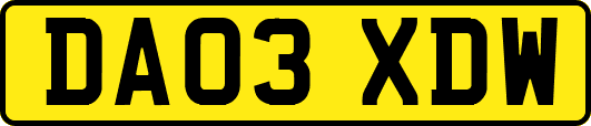 DA03XDW