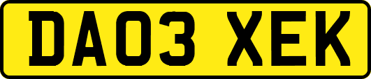 DA03XEK