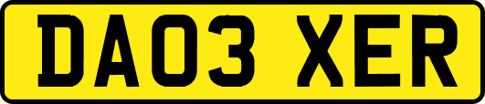DA03XER