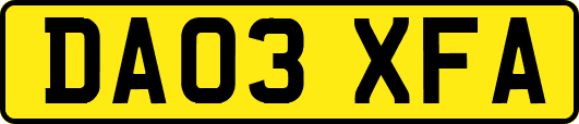 DA03XFA