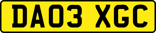DA03XGC