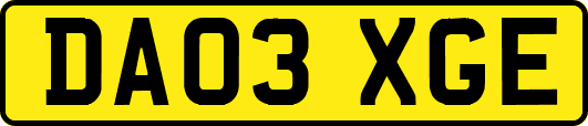 DA03XGE