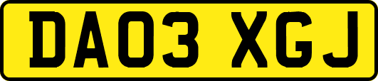 DA03XGJ
