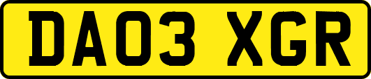 DA03XGR