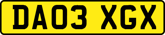 DA03XGX