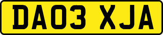DA03XJA