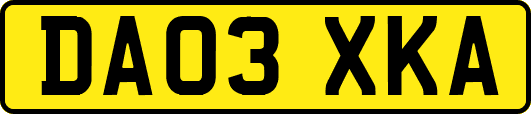 DA03XKA