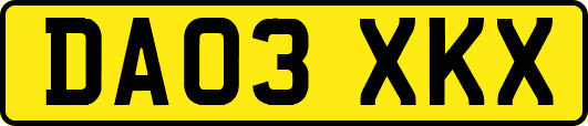 DA03XKX