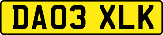 DA03XLK