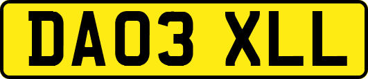 DA03XLL
