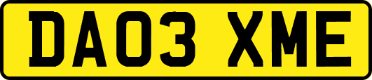 DA03XME