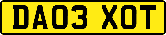 DA03XOT