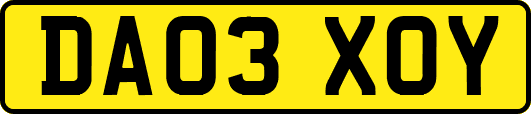 DA03XOY