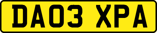 DA03XPA