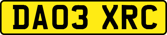 DA03XRC
