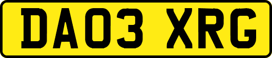 DA03XRG