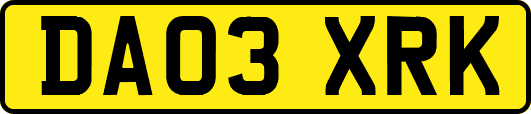 DA03XRK