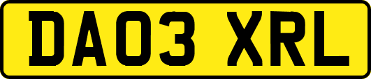 DA03XRL