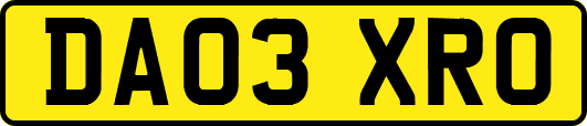 DA03XRO
