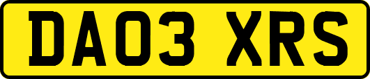 DA03XRS