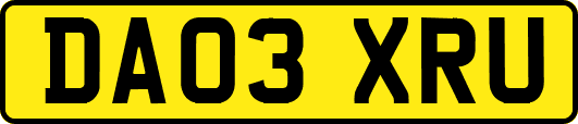 DA03XRU