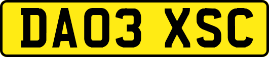 DA03XSC