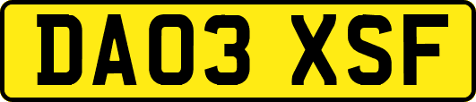 DA03XSF