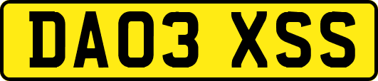 DA03XSS