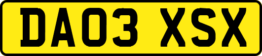 DA03XSX