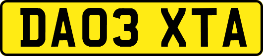 DA03XTA