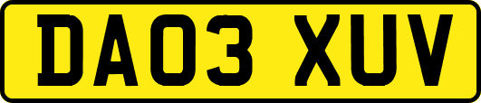 DA03XUV