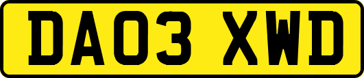 DA03XWD