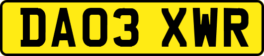 DA03XWR
