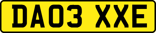 DA03XXE