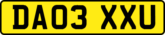 DA03XXU