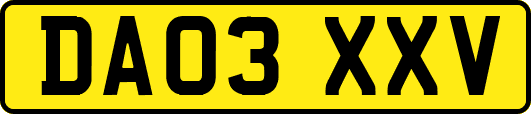 DA03XXV