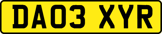 DA03XYR