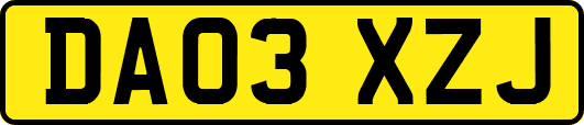 DA03XZJ