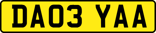 DA03YAA