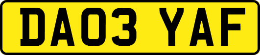 DA03YAF