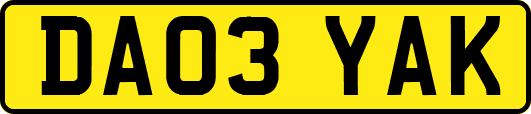DA03YAK