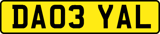 DA03YAL