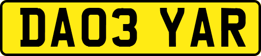 DA03YAR