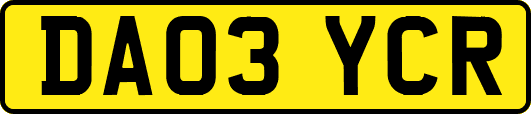DA03YCR