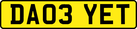 DA03YET