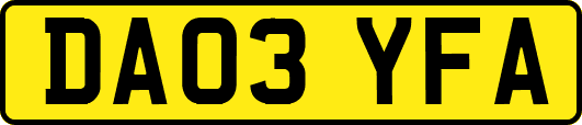 DA03YFA